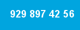 929 897 42 56 929 897 42 56